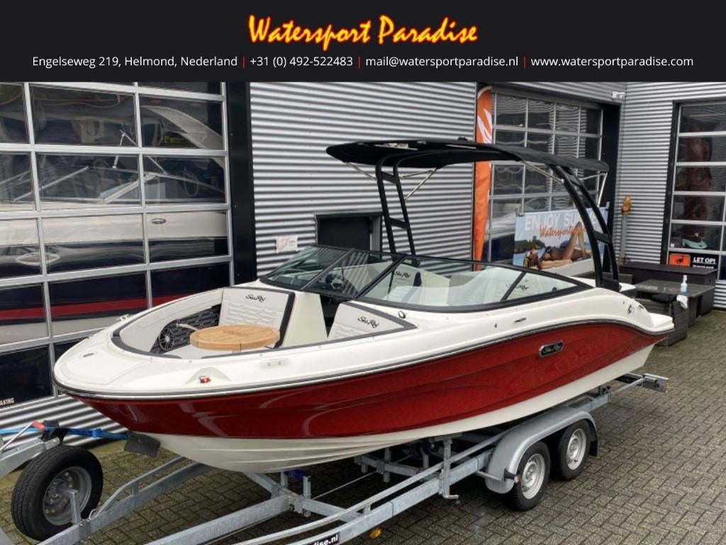 Sea Ray SPX 190, Watersport en Boten, Ophalen, Binnenboordmotor, Nieuw, 200 pk of meer