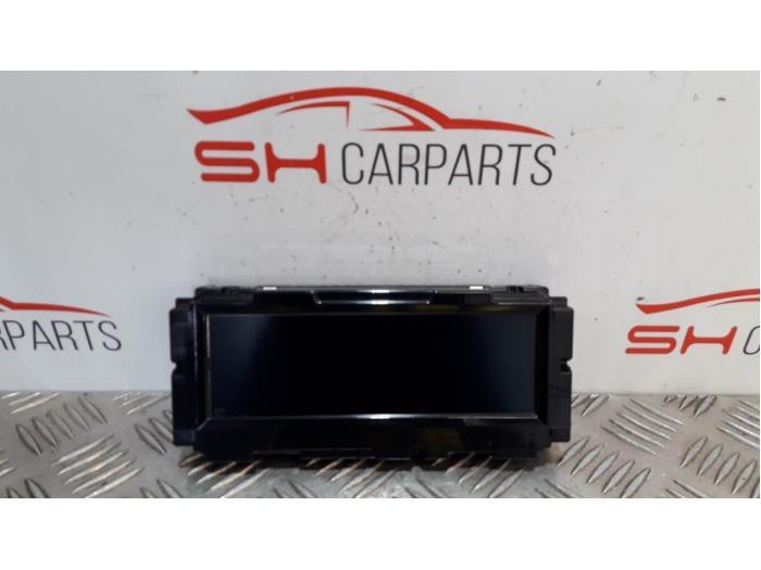 Display Interieur van een Opel Astra, Gebruikt, -, -, Opel