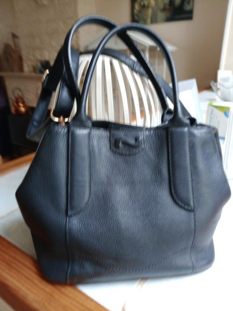 Handtasje Nathan ook crossbody, Handtassen en Accessoires, Tassen | Damestassen, Ophalen of Verzenden, Zwart, Handtas