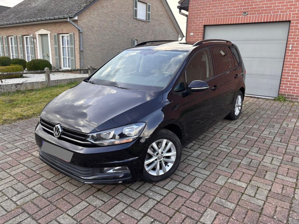 2017 VW Touran 1.6 7pl. | Automaat | Trekhaak | Full option, Auto's, 4 cilinders, Diesel, 5 deurs, Particulier