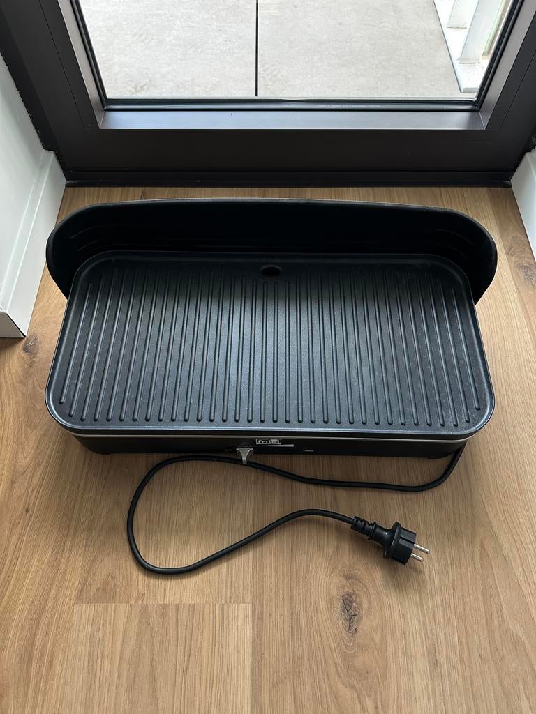 Fritel draagbare elektrische barbecue, Tuin en Terras, Ophalen, Gebruikt