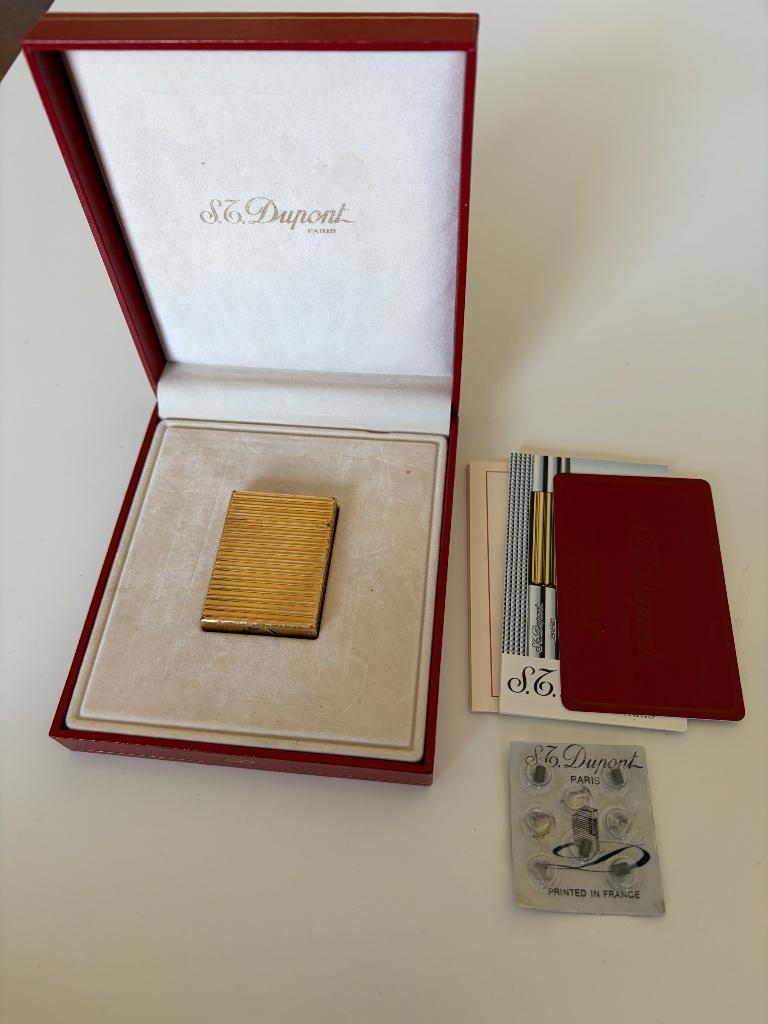 S.T. Dupont lighter Ligne 1/2, Verzamelen, Ophalen of Verzenden, Gebruikt, Aansteker