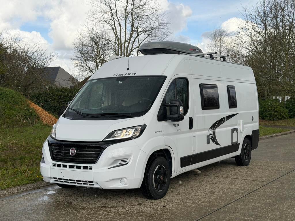Fiat Ducato Chausson Twist Buscamper, Caravans en Kamperen, Buscamper of Camperbus, Koelkast, Fiat, Diesel