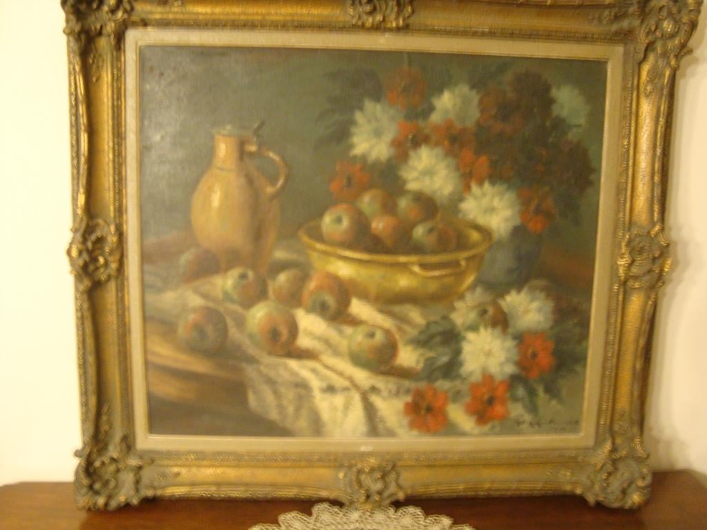 Schilderij van ALEX LALLEMAND(1892-1963), Antiquités & Art, Enlèvement