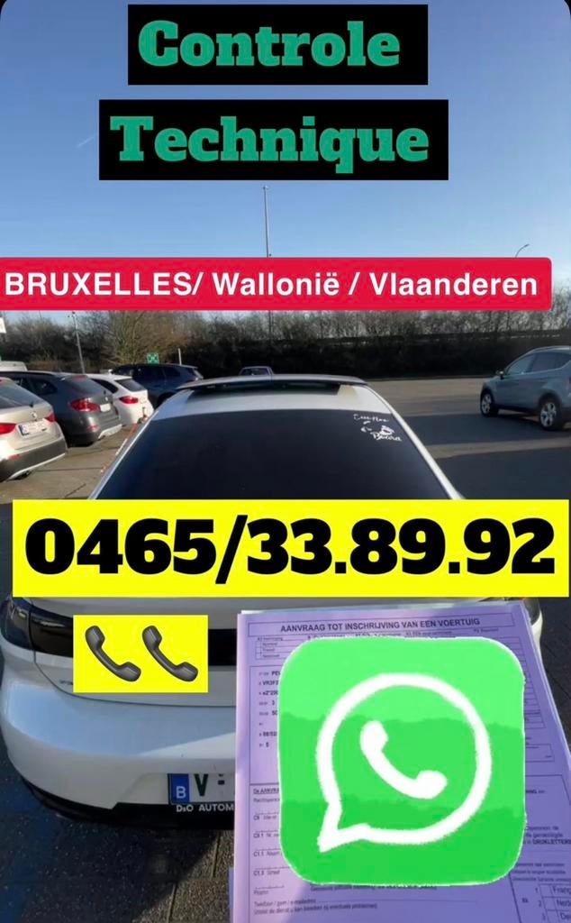 Controle technique / keuring , plaque z/v/zz platen, Offres d'emploi, Emplois | Chauffeurs, À partir de 3 ans, Freelance ou Intérim