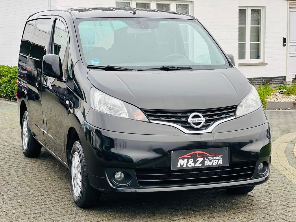 Nissan NV200 Evalia 1.6i Benzine * 7 Plaatsen * 2013, Auto's, Nissan, Monovolume, 1600 cc, Zwart, Bedrijf