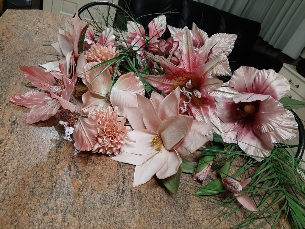 Fleurs en tissu (sans vase), Enlèvement ou Envoi, Utilisé, Intérieur