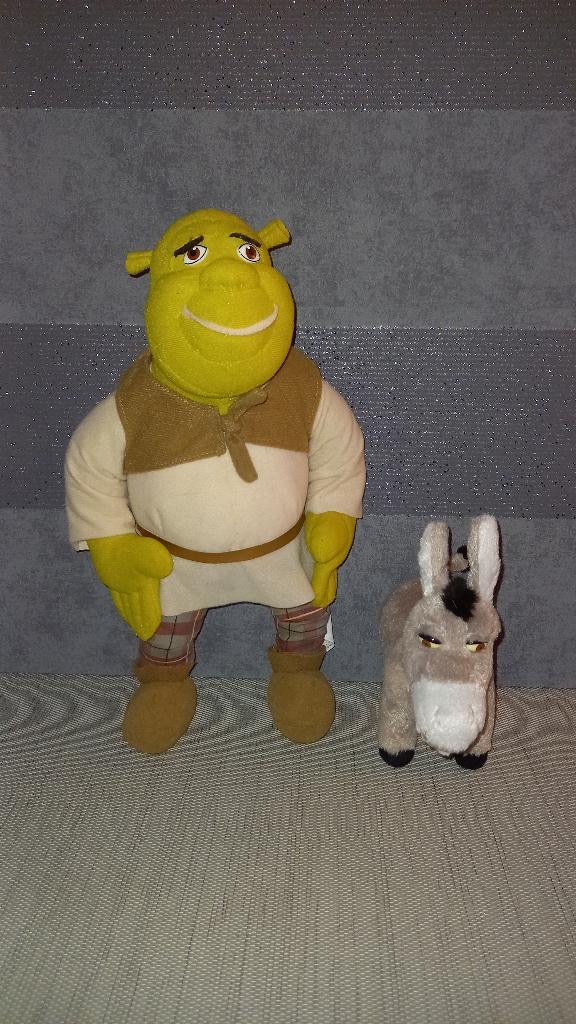 Shrek knuffels, Ophalen of Verzenden, Zo goed als nieuw, Overige typen