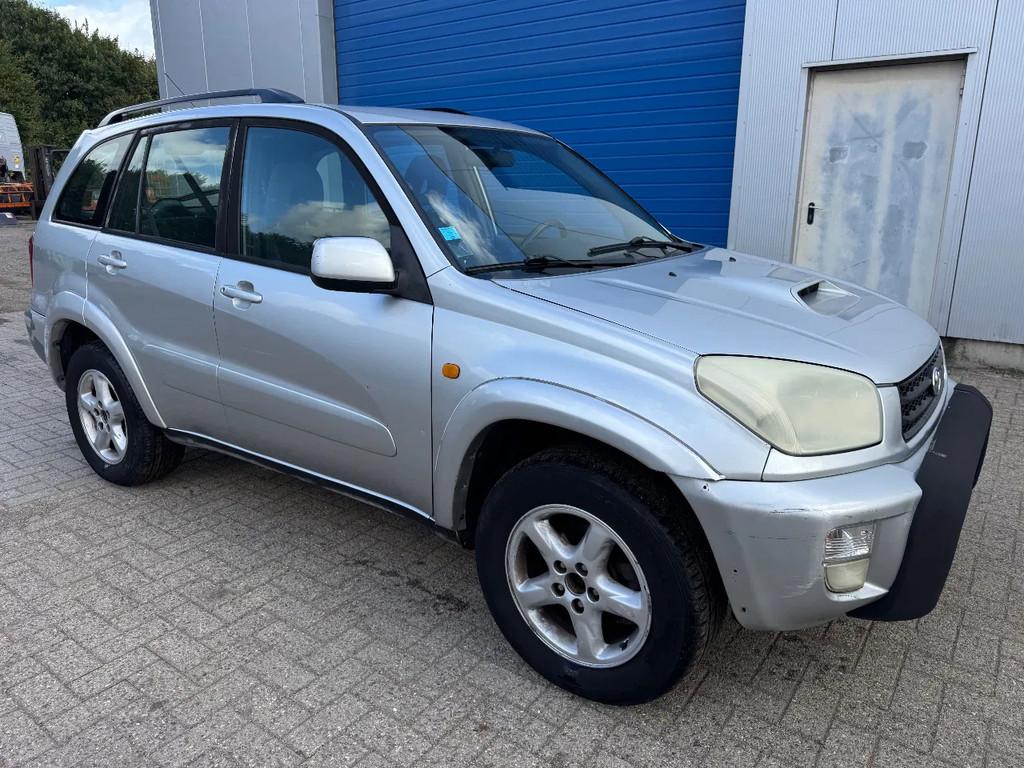 Toyota RAV4 *AIRCO-CLIME-5DOOR* (bj 2002), Autos, Toyota, Argent ou Gris, Achat, Entreprise, Boîte manuelle