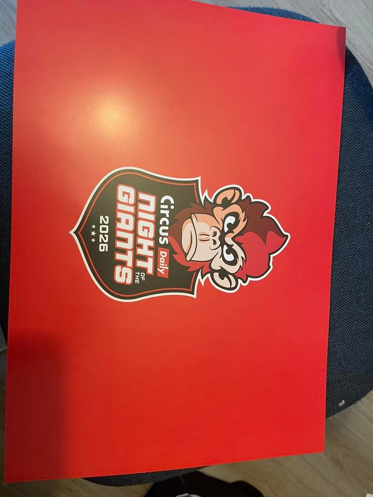 Mooie foto van antwerp giants, Boeken, Catalogussen en Folders, Ophalen, Zo goed als nieuw