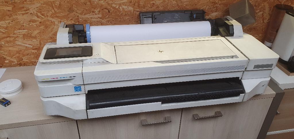 HP designJet T125, Ophalen, Gebruikt, Kleur printen, Printer