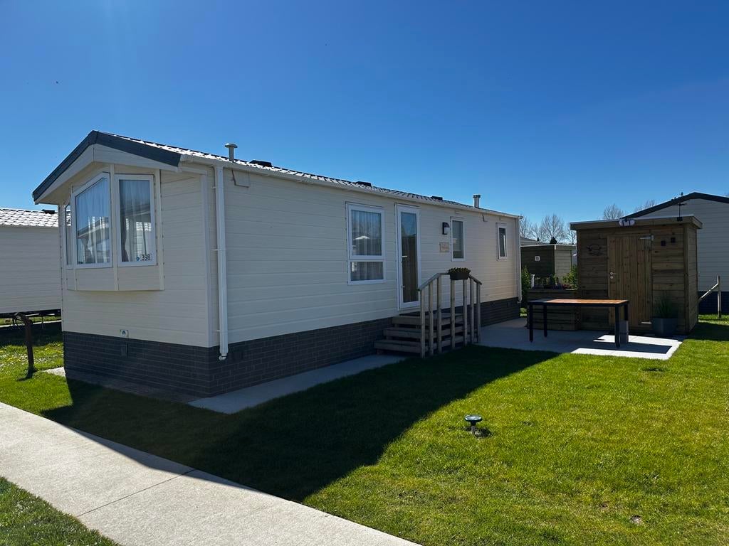 LAATSTE HORIZON ST 1000x370/2@POLDERPARK 2 NIEUWPOORT BAD, Caravans en Kamperen, Stacaravans, Tot en met 6