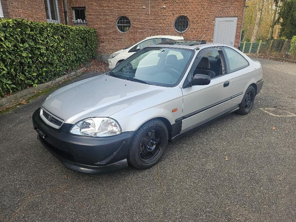 HONDA CIVIC COUPE 1.6 ESI 125CV, Autos, Euro 2, Argent ou Gris, Entreprise, 2 portes