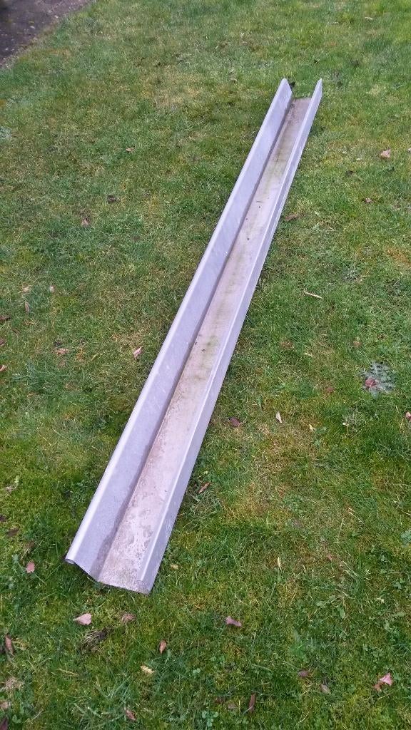 zinken dakgoot, Doe-het-zelf en Bouw, Ophalen, 2 tot 4 meter, Nieuw, 80 mm of meer