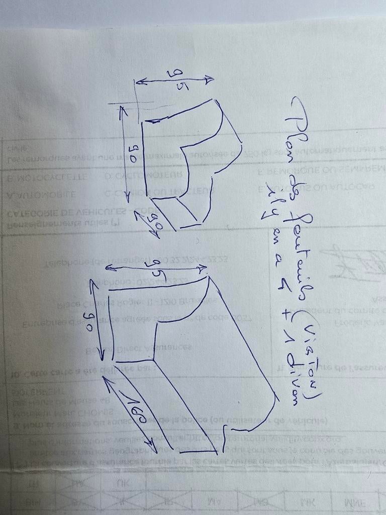 2 fauteuils  et 1 canapé en cuir de très bonne qualité, Enlèvement
