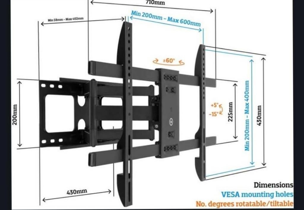 Tv beugel NIEUW, Audio, Tv en Foto, Ophalen
