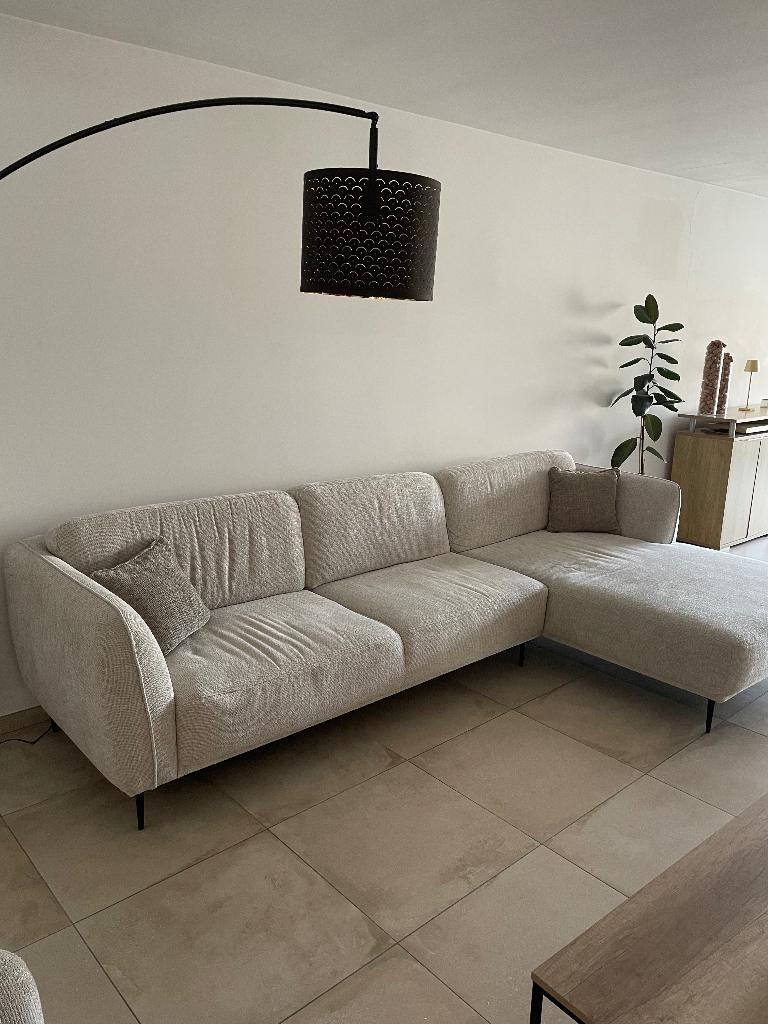 Sofa avec méridienne, Maison & Meubles, Canapés | Sofas & Chaises Longues, Neuf, Quatre personnes ou plus, Moins de 150 cm, Enlèvement