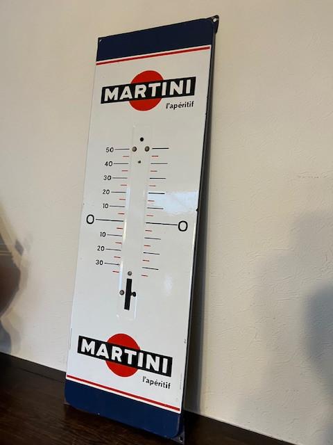 Geëmailleerde thermometer Martini, Ophalen