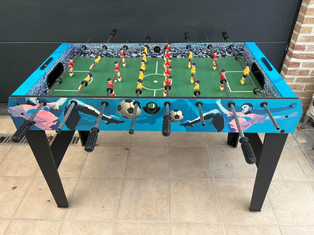 Voetbalspelletje, kicker voor de jeugd, Kinderen en Baby's, Speelgoed | Voetbaltafels, Ophalen, Kicker, Gebruikt, Nic.debruyne@gmail.com