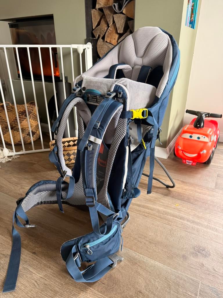 Deuter Kid Comfort Pro – Porte-bébé randonnée haut de gamme, Ophalen, Zo goed als nieuw, Draagzak, Overige merken