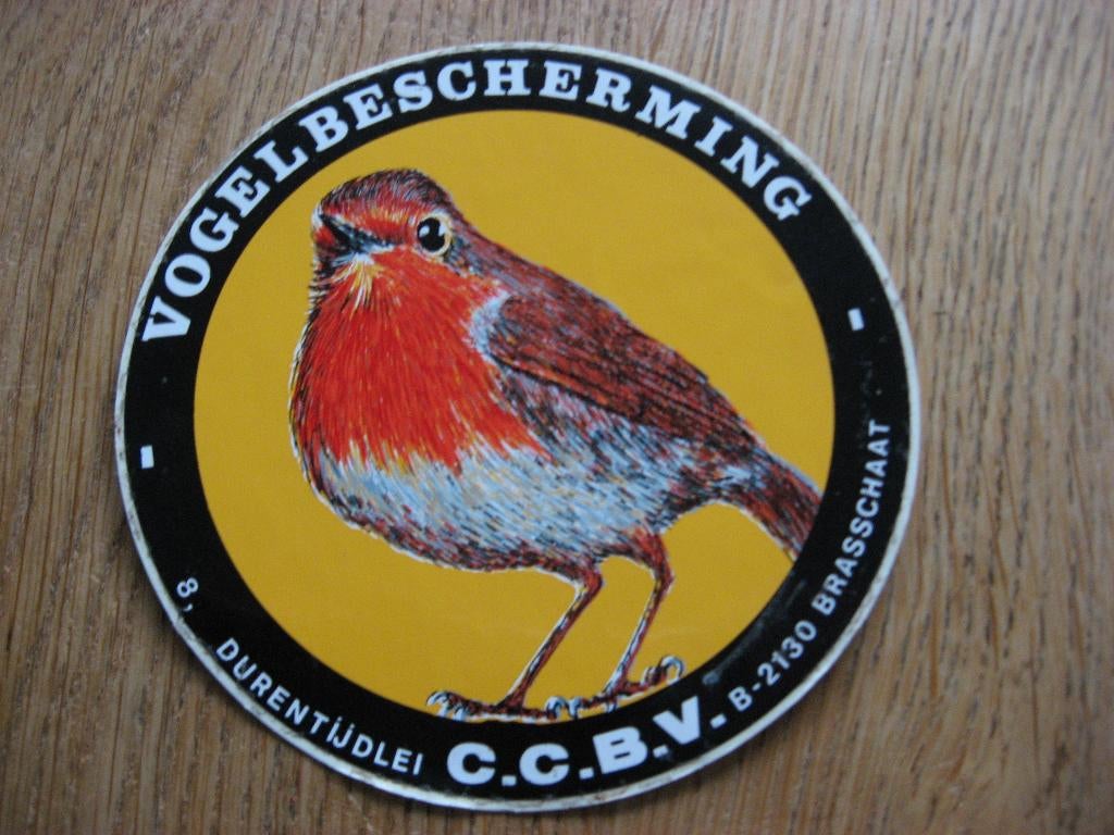 Autocollant de protection contre les oiseaux Brasschaat 11,5, Collections, Autocollants, Enlèvement ou Envoi, Neuf, Autres types
