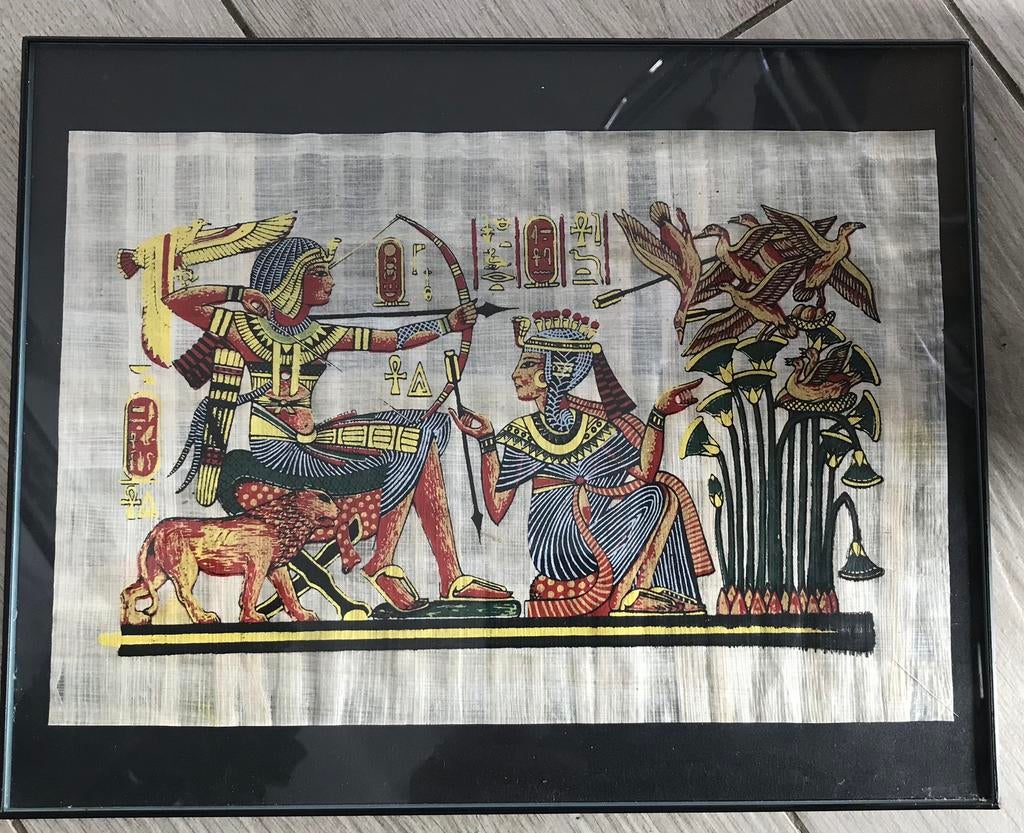 EGYPTISCHE PAPYRUS, Ophalen of Verzenden