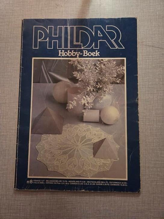 Phildar Hobby-boek n8., Ophalen of Verzenden, Zo goed als nieuw, Breien en Haken