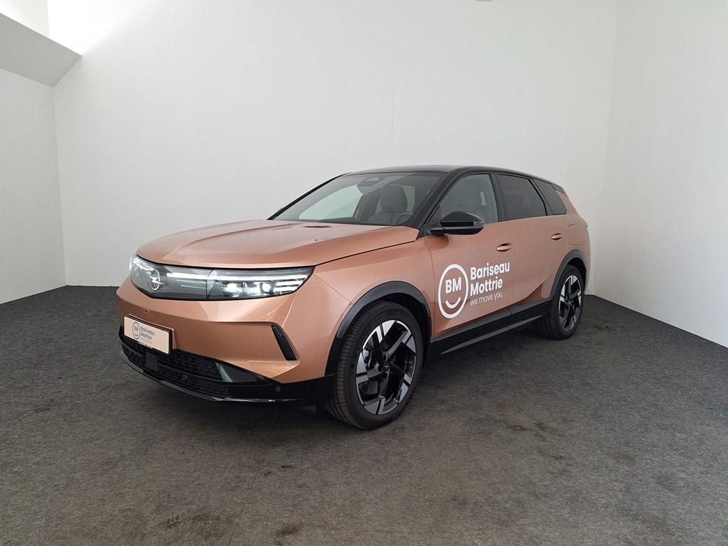 Opel Grandland GS ELECTRIC 73 KWH DIRECT 213 CH * PARKEERHU, 213 pk, 157 kW, SUV of Terreinwagen, Zilver of Grijs