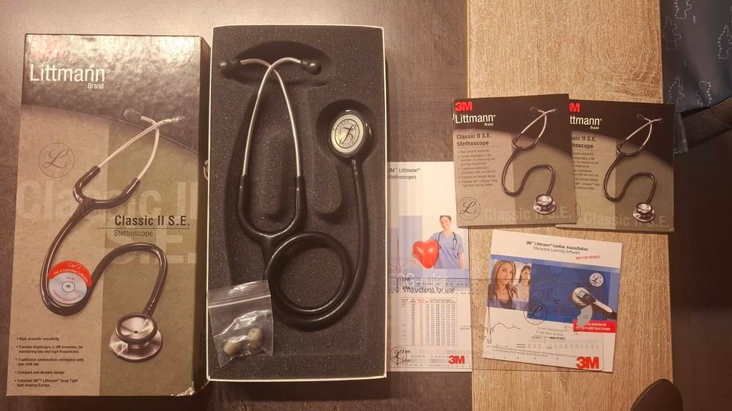 Stethoscoop - Littmann Classic II SE, Diversen, Verpleegmiddelen, Ophalen of Verzenden, Zo goed als nieuw