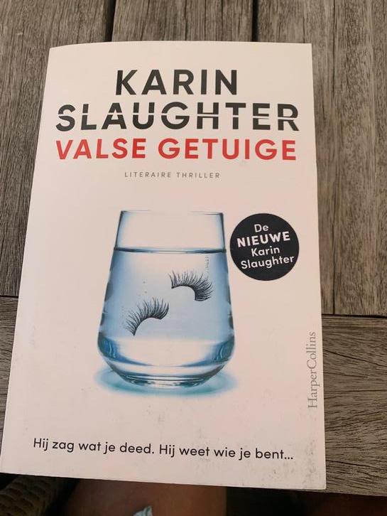 Thriller Valse getuige - Karin Slaughter, Ophalen of Verzenden, Zo goed als nieuw, Karin Slaughter