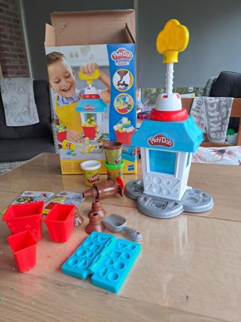 play- Doh Kitchen "Popcorn Party" Volledig !, Kinderen en Baby's, Speelgoed | Educatief en Creatief, Ophalen