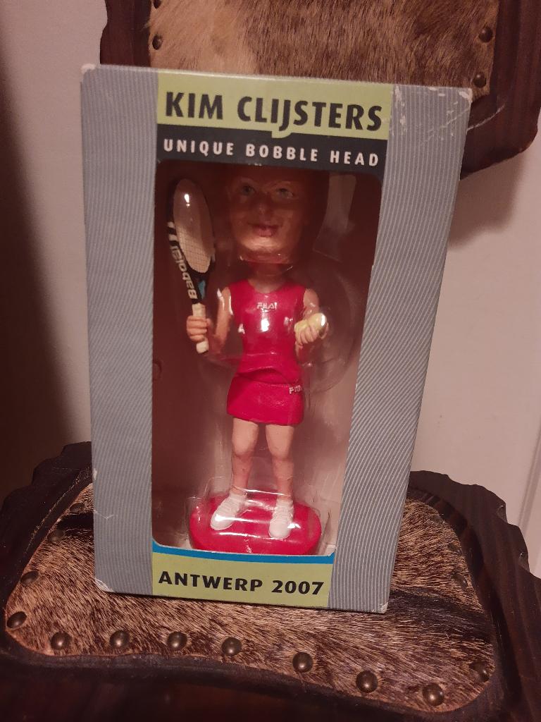 Kim Clijsters Bobblehead, Collections, Enlèvement ou Envoi, Neuf, Statue ou Poupée