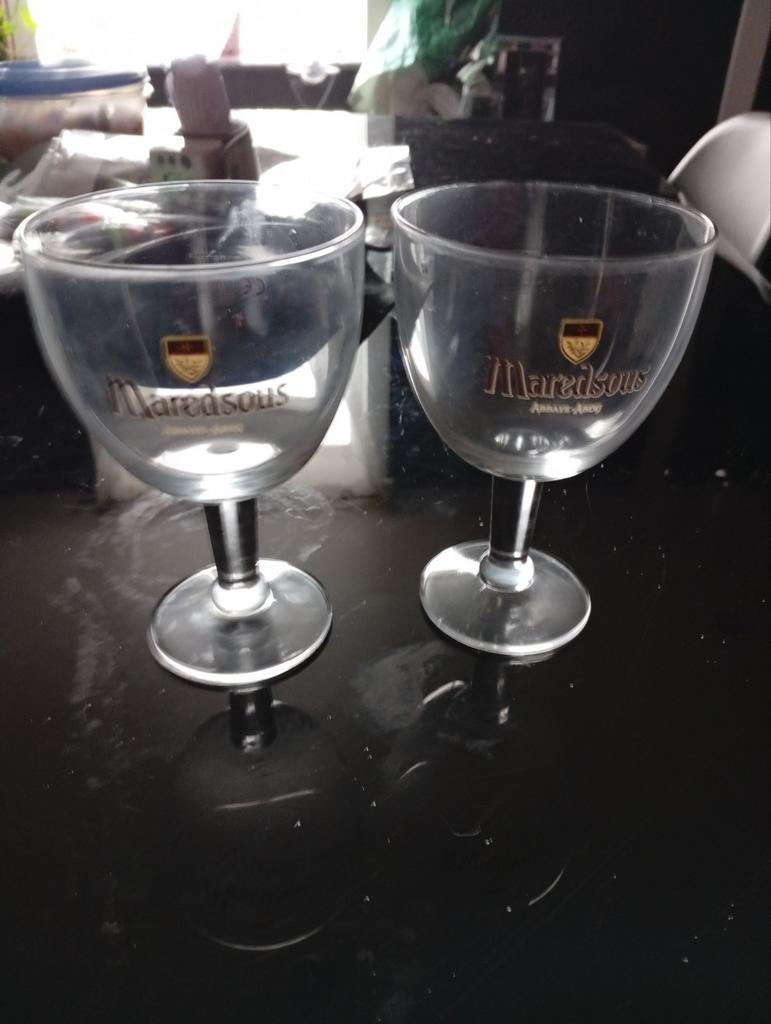2 verres galopin maredsous, Enlèvement ou Envoi, Comme neuf