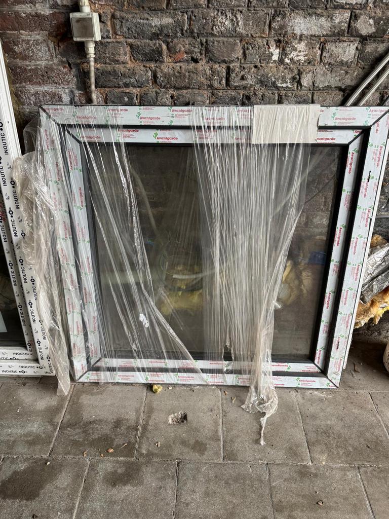 Chassis pvc, Bricolage & Construction, Vitres, Châssis & Fenêtres, Enlèvement, Comme neuf