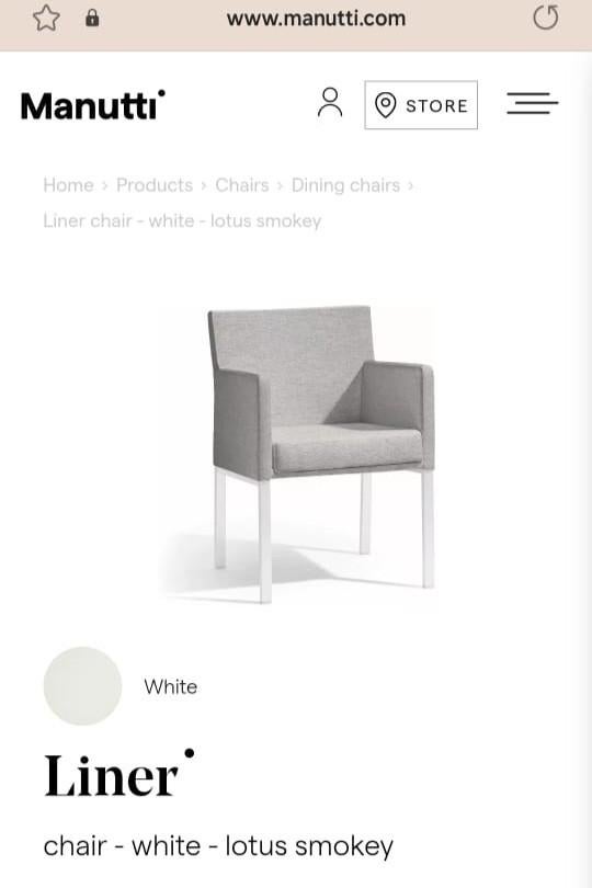 Manutti stoelen Nieuw in ongeopende doos (10st. beschikbaar), Ophalen, Nieuw, Stof