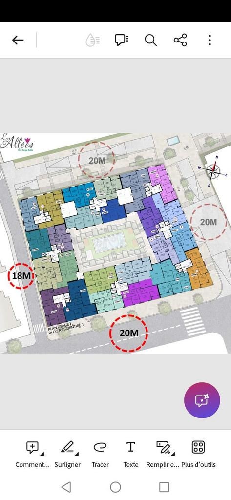 Appartement van 75 m2 in Tanger (Tanja balia), Appartement