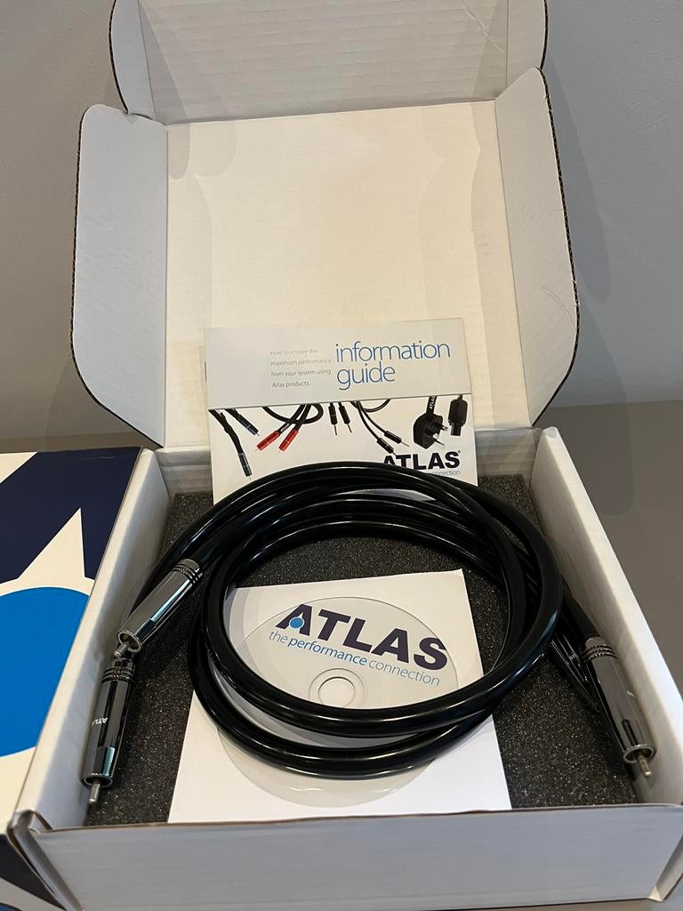 ATLAS Cables Hyper DD, TV, Hi-fi & Vidéo, Enlèvement ou Envoi, Neuf, Moins de 2 mètres, Câble de haut-parleur