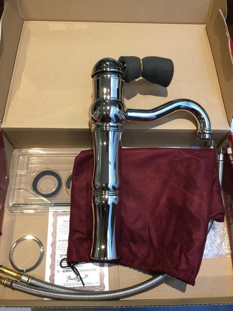 Aqua Prestige Retro verhoogde ééngreepsmengkraan **NIEUW**, Doe-het-zelf en Bouw, Sanitair, Nieuw, Kraan, Ophalen of Verzenden