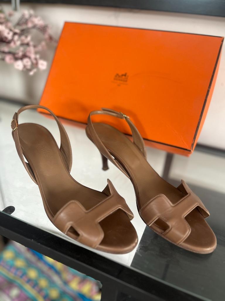 Hermes sandalen van kalfsleer Night 70 collectie Kleur Havan, Kleding | Dames, Schoenen, HERMÈS, Beige, Gedragen, Sandalen of Muiltjes