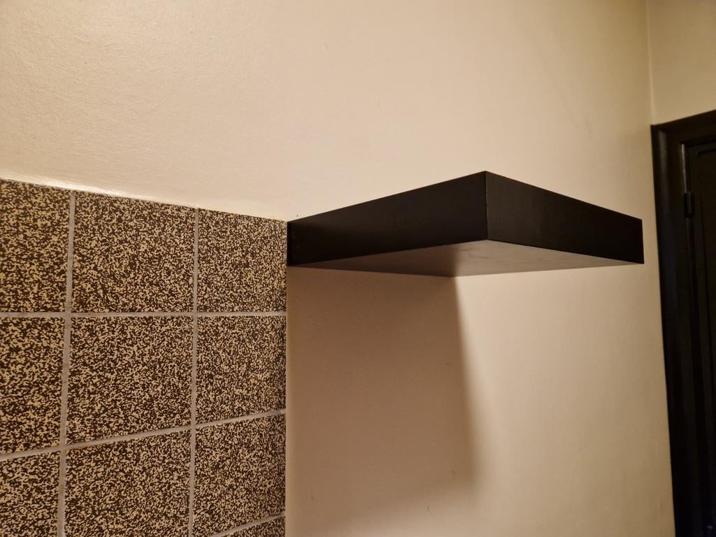 Nieuw Zwart Wandplankje Lack Ikea 30x26x4, Ophalen of Verzenden