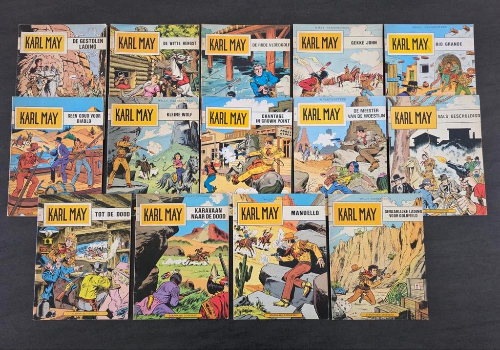 Lot strips: Karl May, Boeken, Ophalen of Verzenden, Gelezen
