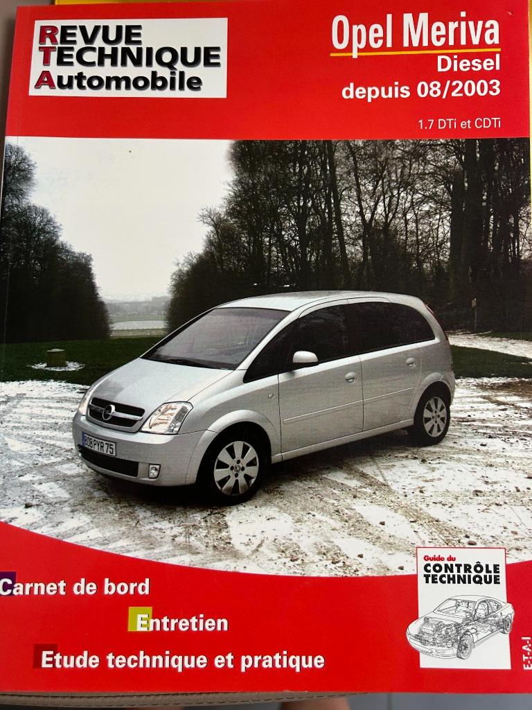 revue technique automobile Opel Meriva depuis 08/2003, Auto diversen, Handleidingen en Instructieboekjes, Ophalen