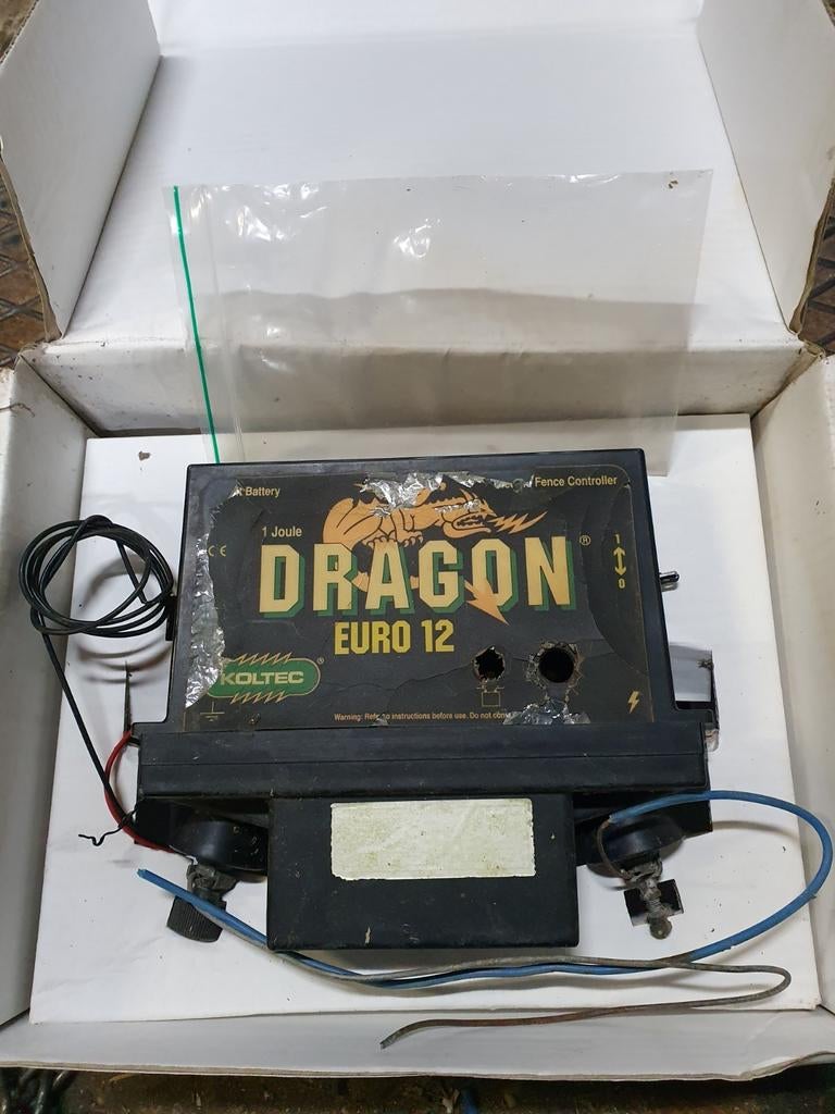 Schrikdraadapparaat Koltec Dragon Euro 12V werkt niet goed, Animaux & Accessoires, Box & Pâturages, Pâturage