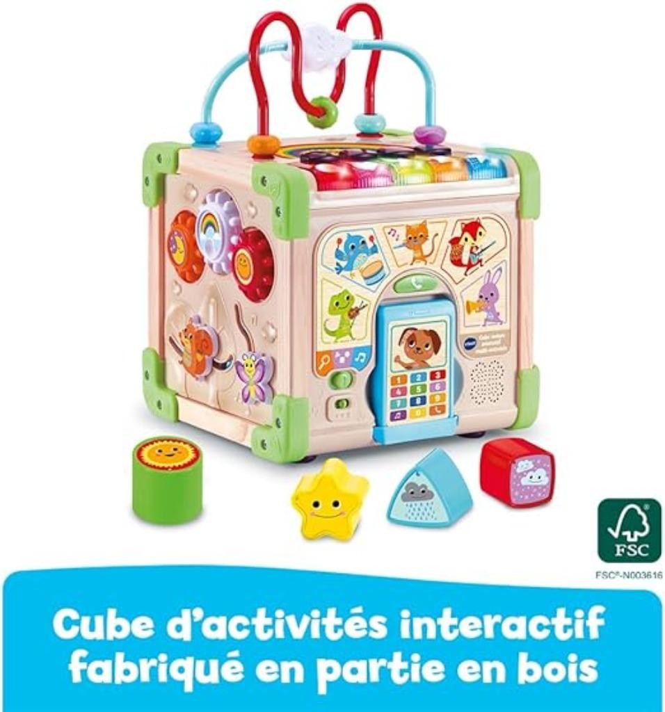 VTech Interactieve natuurkubus SNELLE GRATIS LEVERING, Kinderen en Baby's, -, Verzenden, -, Nieuw
