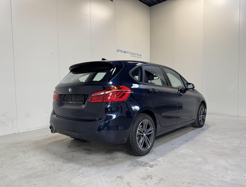 BMW 218 i Active Tourer Autom. - Airco - Topstaat! 1Ste Eig!, Auto's, Zwart, 2 Reeks, 5 zetels, 5 deurs