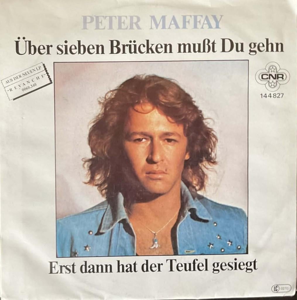 Peter Maffay  "Über sieben Brücken musst Du gehn", Cd's en Dvd's, Ophalen of Verzenden, Zo goed als nieuw, Overige genres, Single