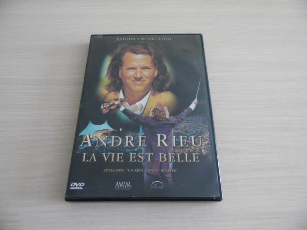 HET LEVEN IS MOOI ANDRÈ RIEU 2 DVD, Cd's en Dvd's, Alle leeftijden, Ophalen of Verzenden, Zo goed als nieuw, Muziek en Concerten