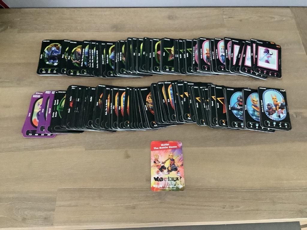 Cartes images d’album Walibi the battle game, Enlèvement ou Envoi