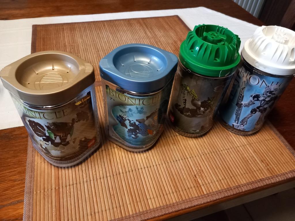 LEGO TECHNIC 4 BIONICLES 8560,8562,8567,8571, Ophalen of Verzenden, Zo goed als nieuw, Complete set, Lego