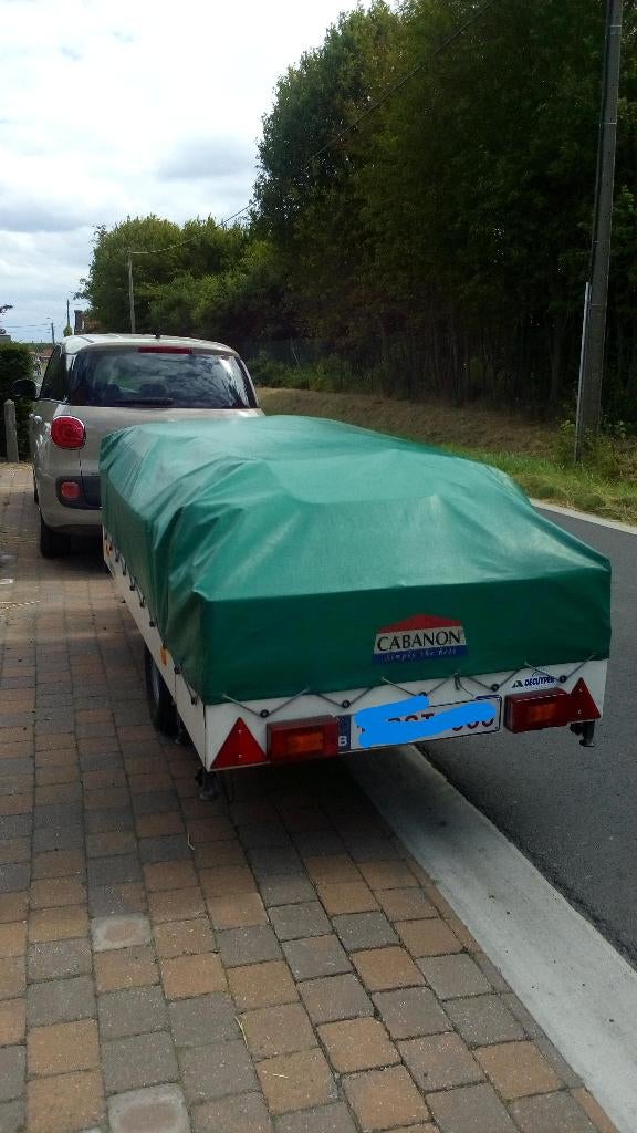 Vouwwagen/tent, Caravanes & Camping, Tentes, jusqu'à 6, Utilisé, Enlèvement